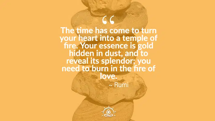 Weekly Quote ~ The time has come to turn your heart…